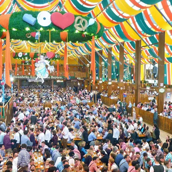 Large canvas tents for holiday parties