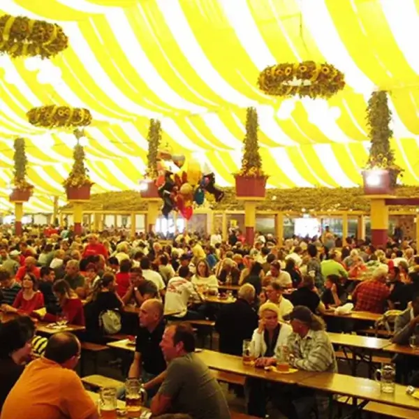 Outdoor Beer Tents Elevate Festive Gatherings