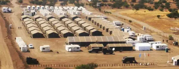 army tents