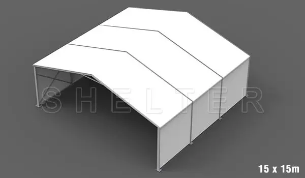 warehouse tent for medical supplies storage - emergency shelter for covid-19