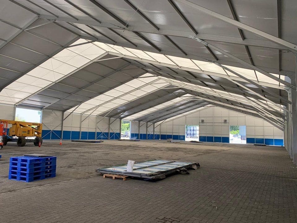 Chile Distribution Center Warehouse Tent