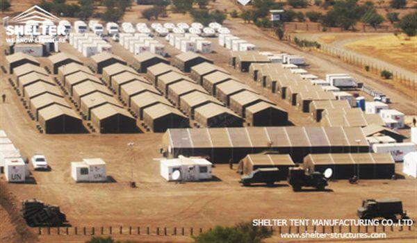 army tents