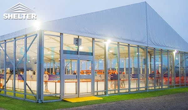 Ice Arena Oplossingen voor tijdelijke ijsbaangebouwen | Onderdakstructuren
