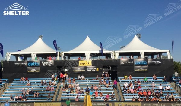 outdoor beach volleyball tent