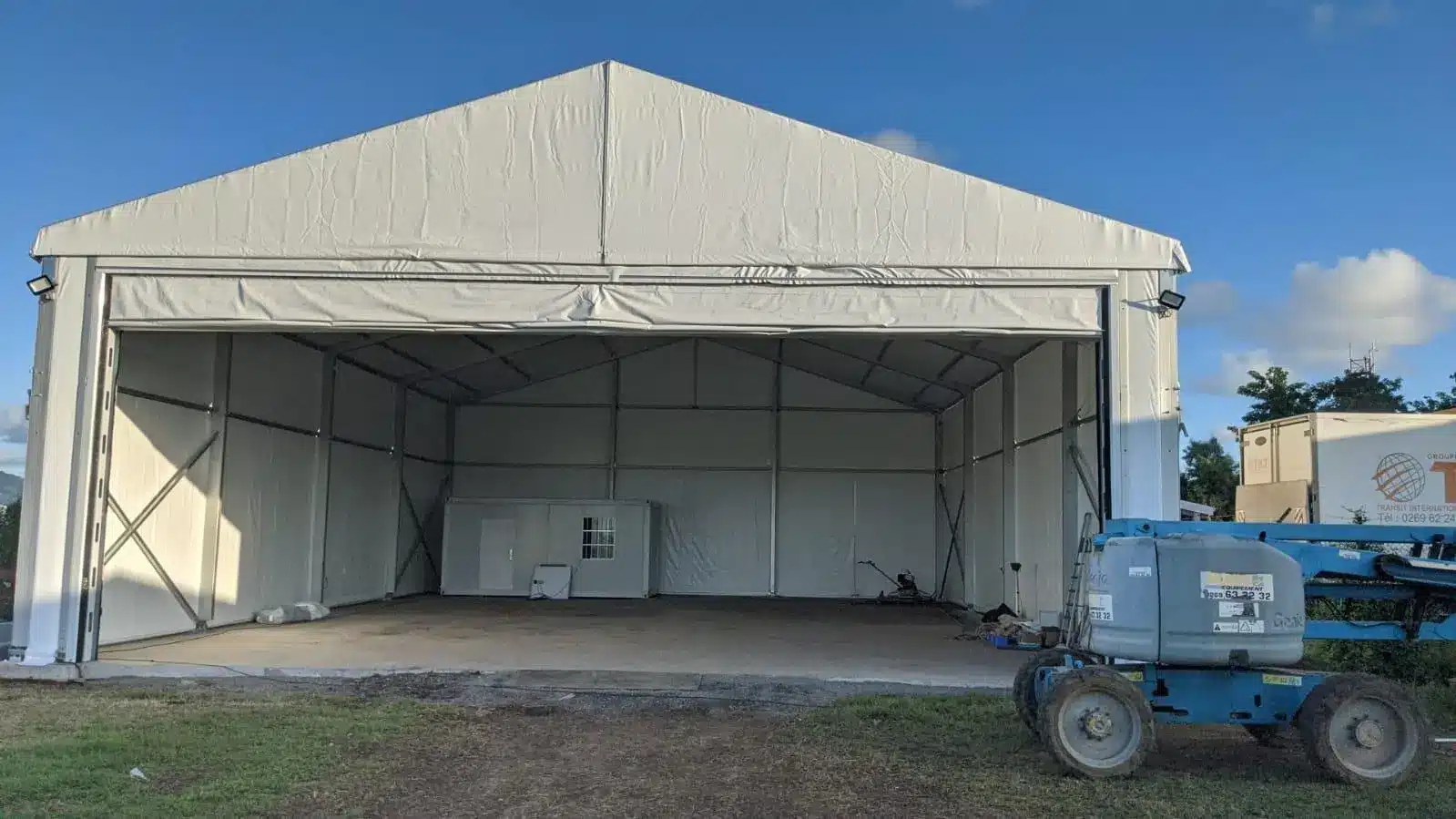 STORAGE tent HANGAR