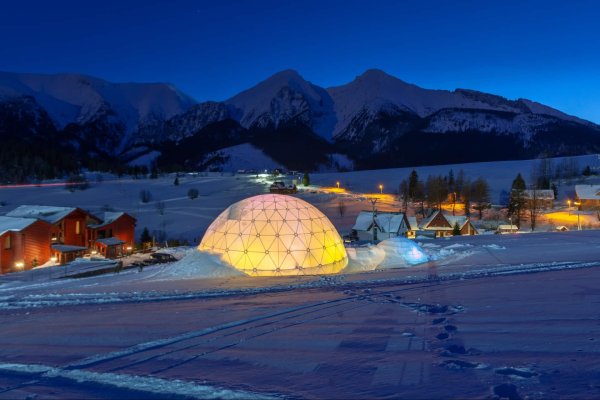 Geodesic Clear Dome Tent