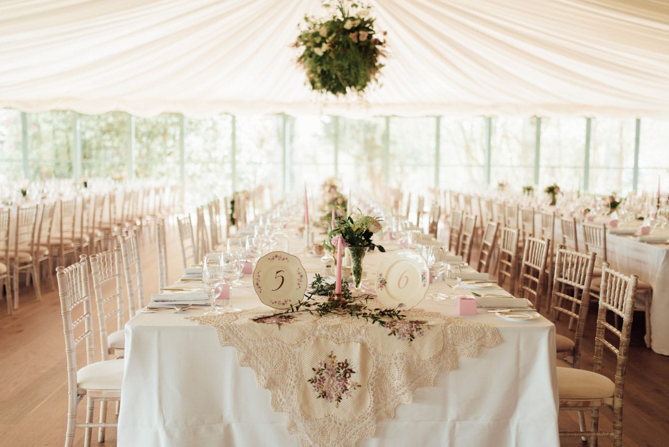 luxury wedding tent
