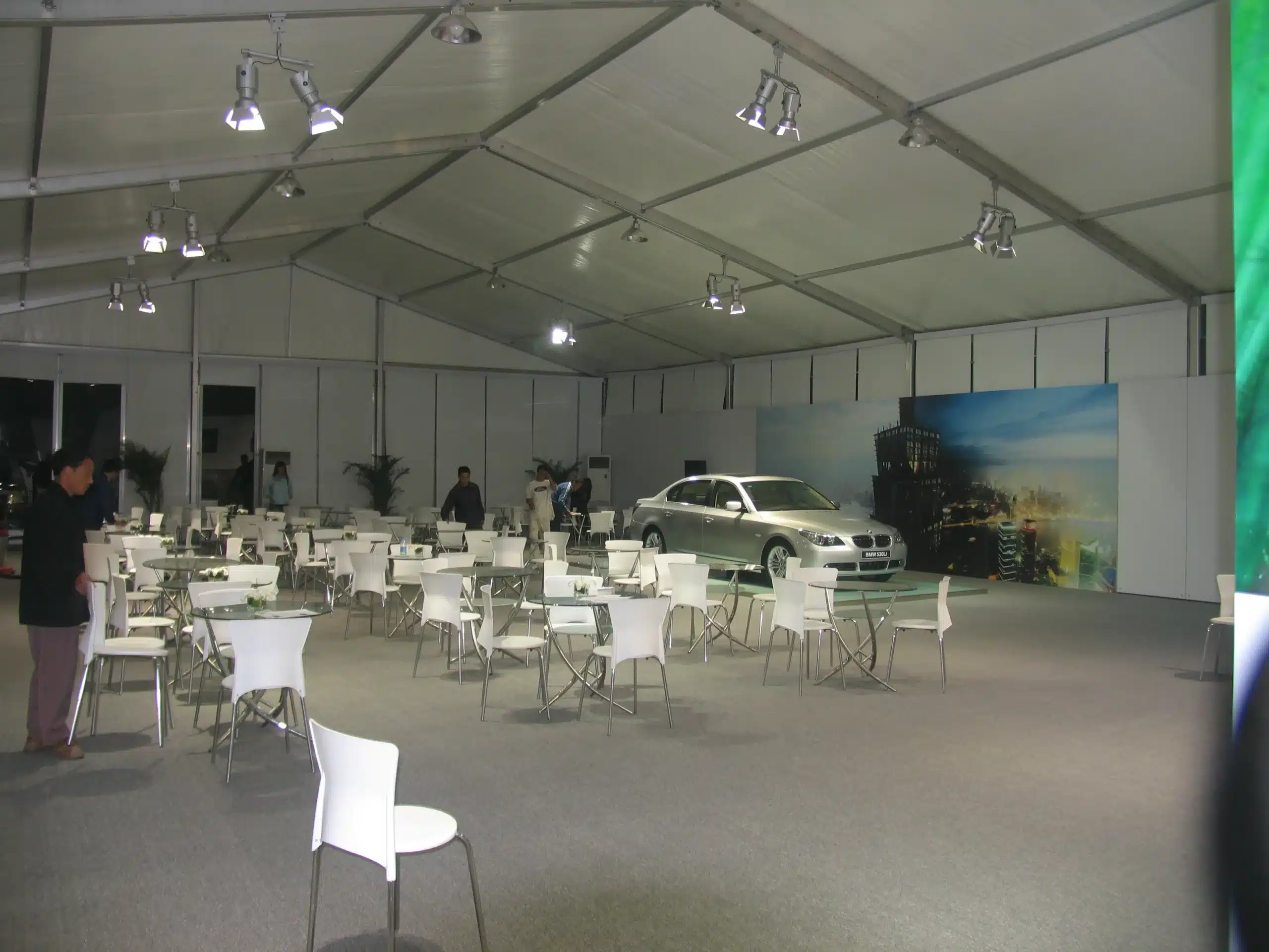 A frame tent