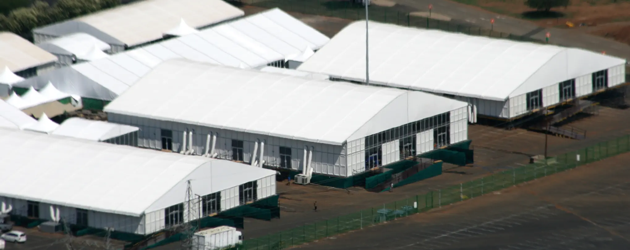 warehouse fabric roofting