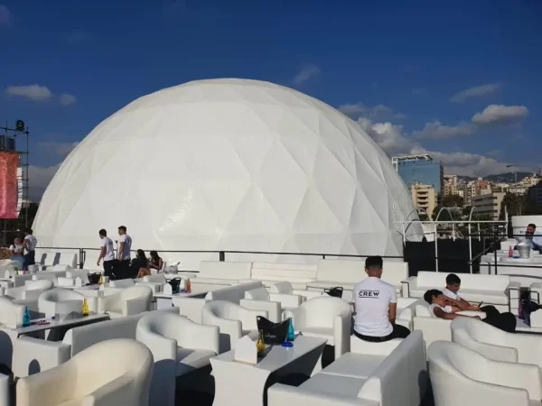 geodesic dome tents for event