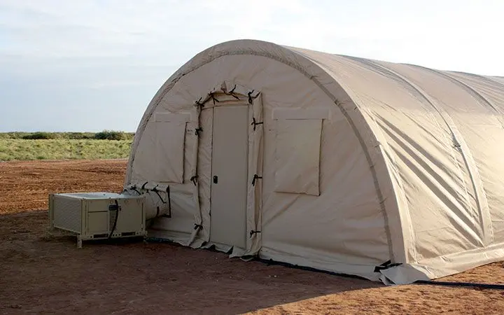 alaska tent military