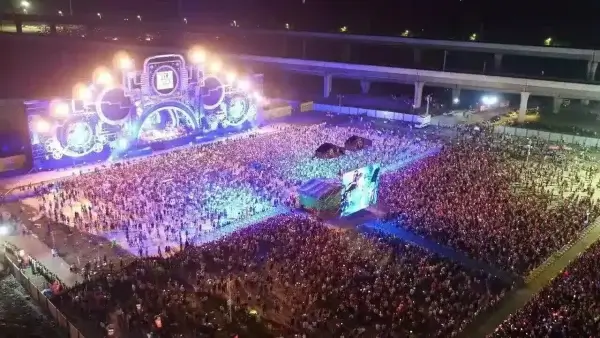 music festival tents