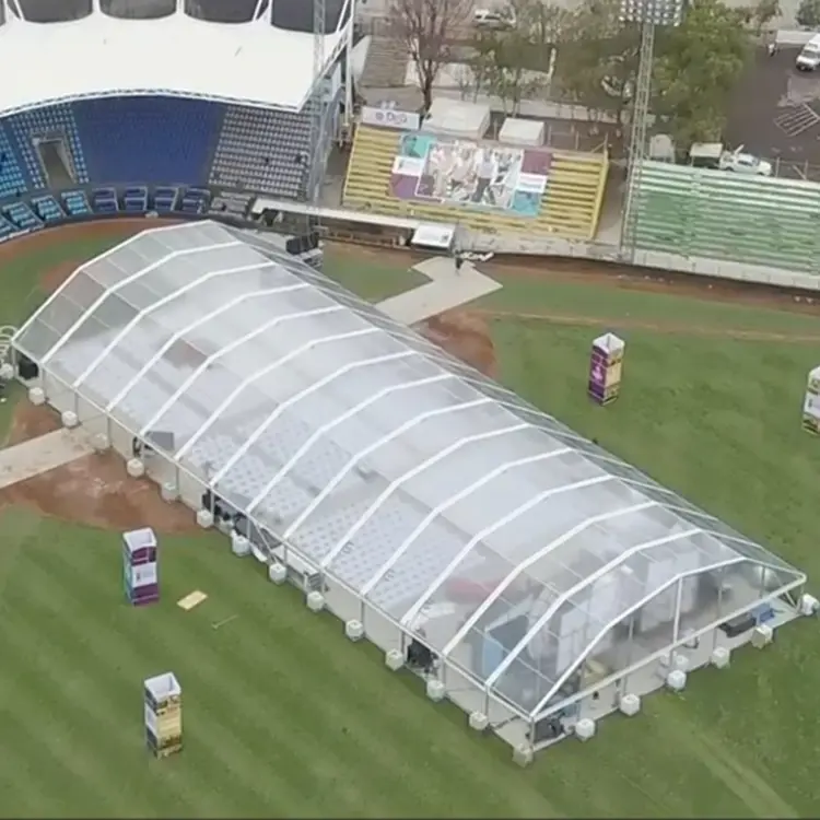 transparent event tent