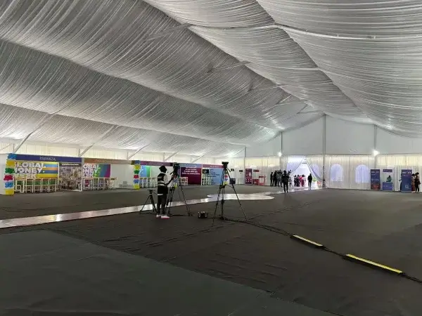Crafting a Grand Event Tent: Angolan Government | Shelter Structures