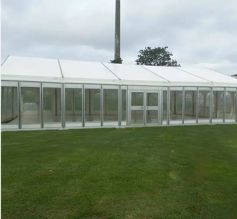 A frame event tent