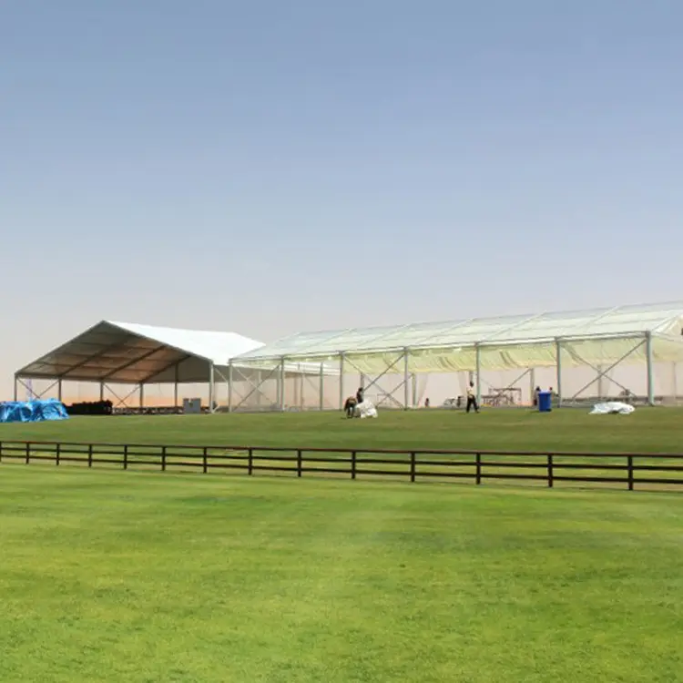 Horse riding tent