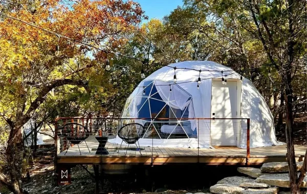 geo dome tents redefine living & event spaces