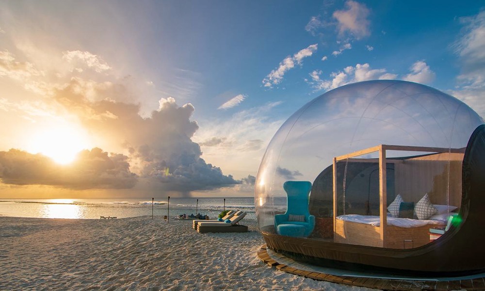 bubble tent