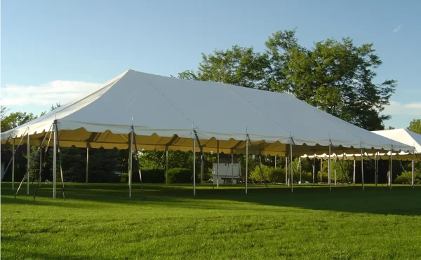 camping tent structure,glass and sunshine,blue sky