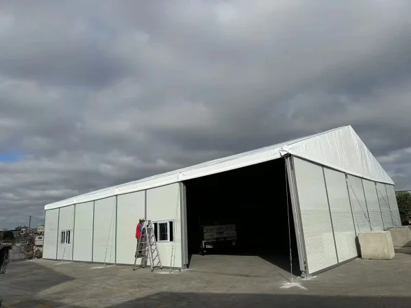 Storage Tent Small Storage Tent Project| Typhoon Season Challenge| Shelter Structures