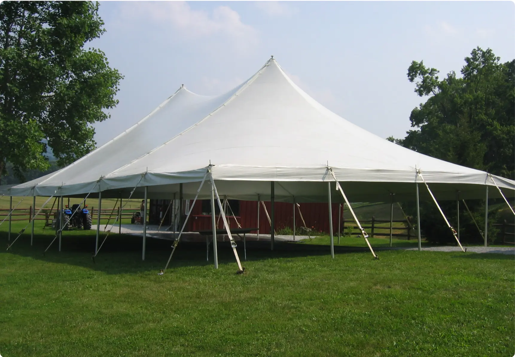 10x20 pole tent