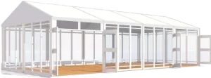 Shelter Structures S Serisi Etkinlik İçin Hayatta Kalma Çadırı