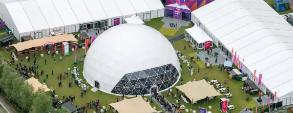 Geodesic dome home