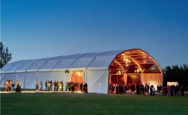 Polygon Clear Span Tents