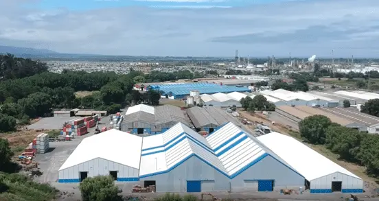 Chile Distribution Center Warehouse Tents