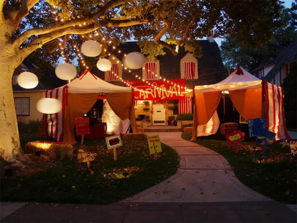 Halloween Tent Party