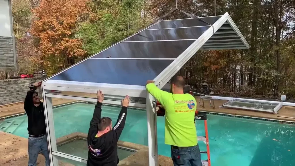 Pool Enclosure Installation