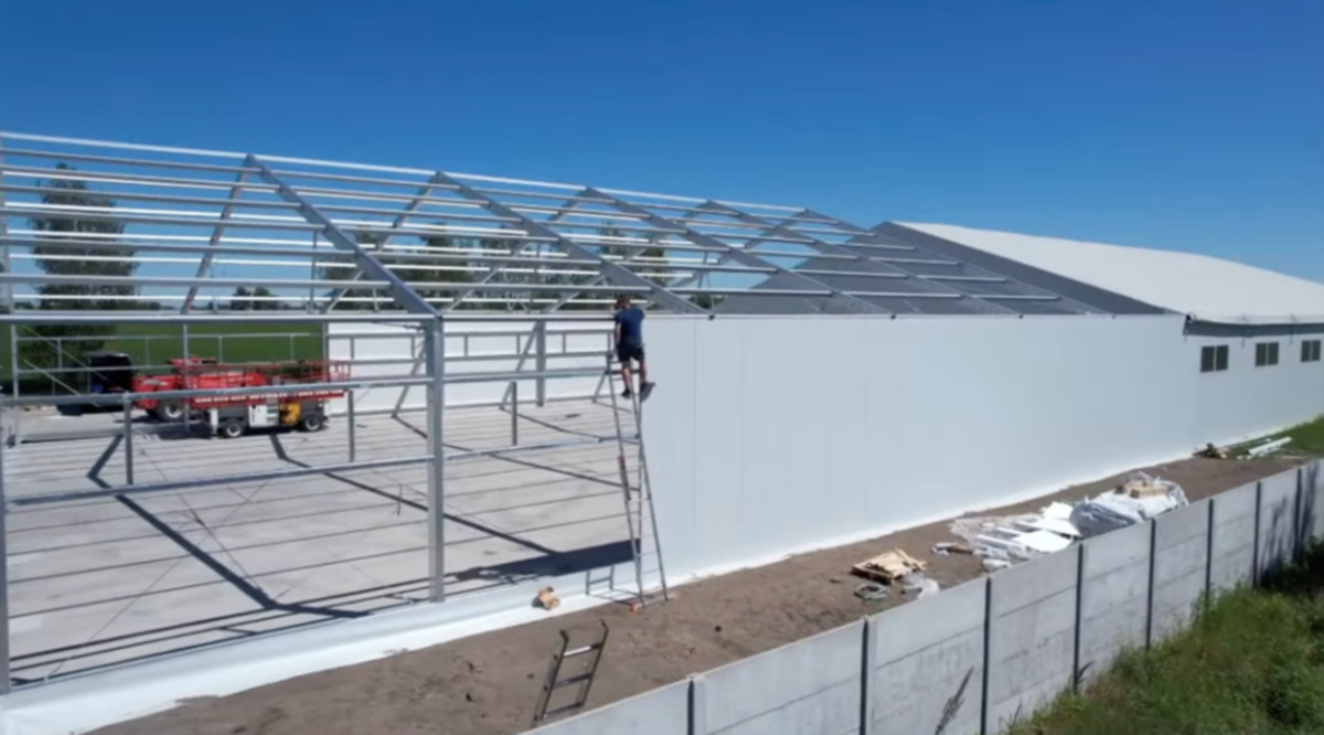 storage warehouse tent