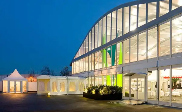 two-story arcum event tent