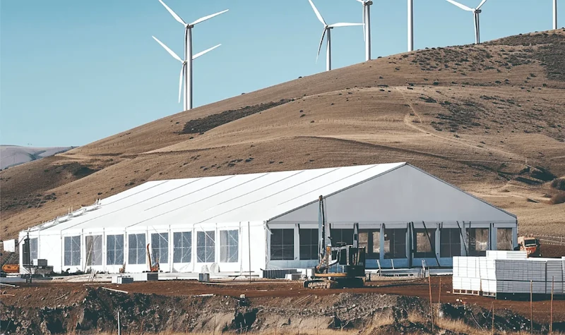 Tension Fabric Building