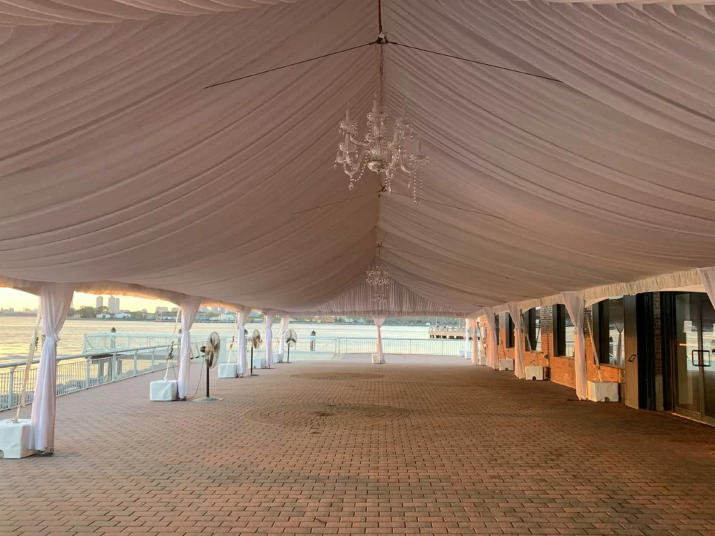 Utilize the Breeze to Cool the Party Tent