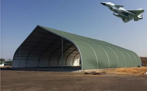T Hangar with Fabric Structure