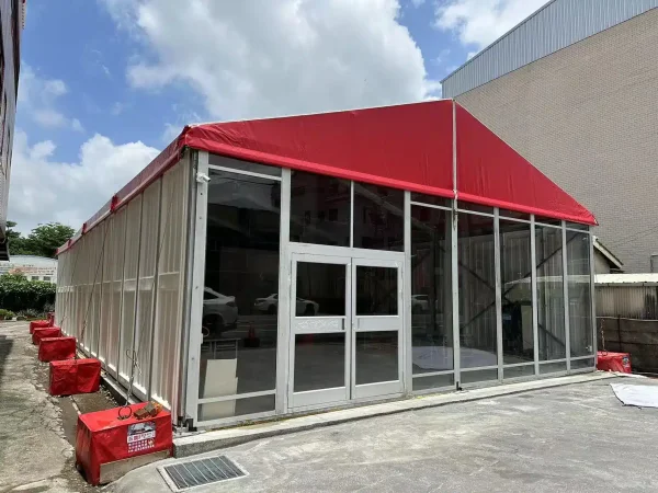 an Iconic Campaign Tent in Taiwan