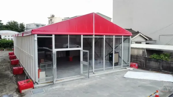 an Iconic Campaign Tent in Taiwan