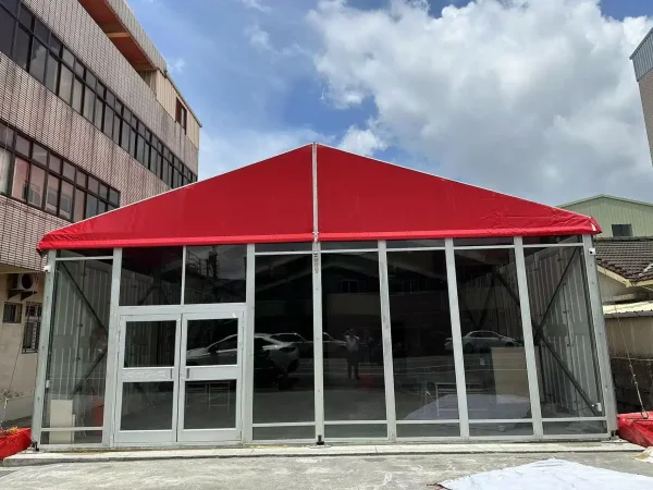 an Iconic Campaign Tent in Taiwan