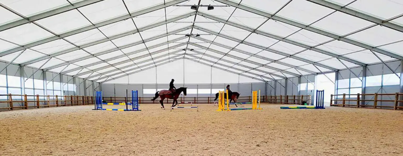 How Much Does an Indoor Arena Cost? Shelter Structures