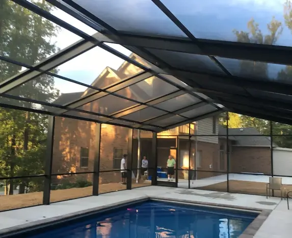 Pool enclosure 4