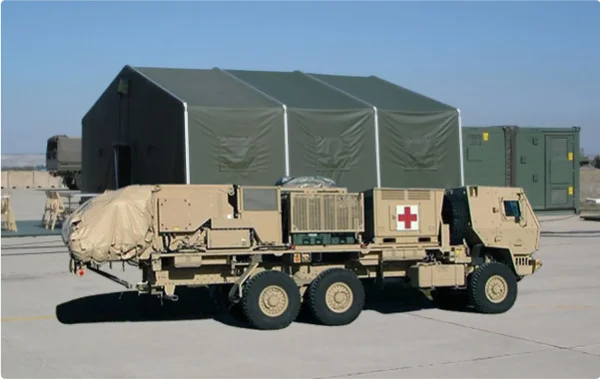 military tents
