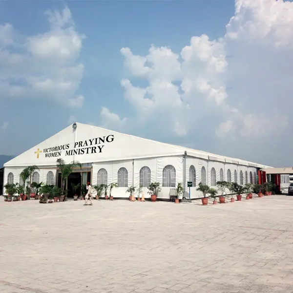 Gospel Tents Enhance Outdoor Worship