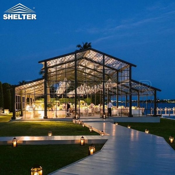 Shelter Conservatory Tent: Innovated Combination Of Aluminum And Steel