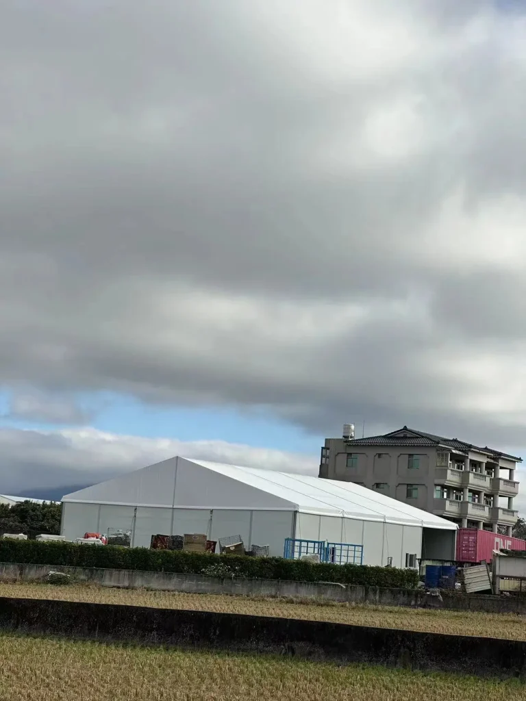 Storage Tent Project in Taiwan
